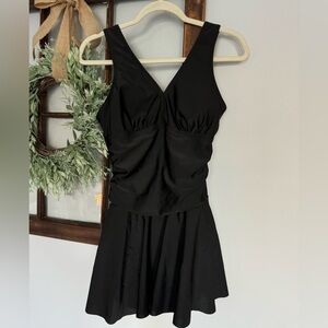 Black Skirt Bathing Suit Size Medium